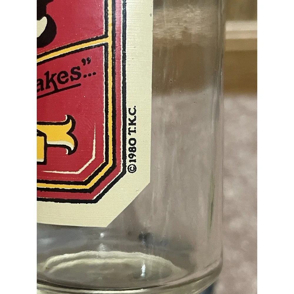 Vintage Aunt Jenny's Poppin' Corn Glass Jar & Table Salt‎ Great Shaker 1980